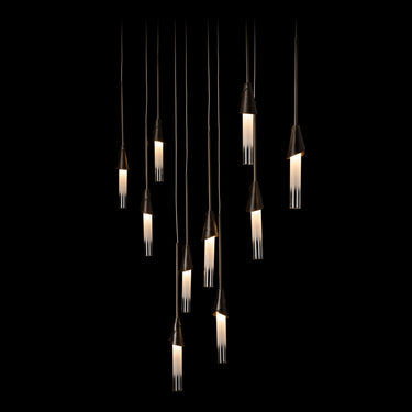 Hubbardton Forge Lilium 10-Light Linear Pendant - 131165