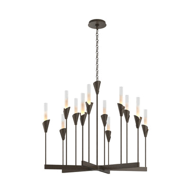 Hubbardton Forge Lilium 12-Light Chandelier
