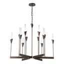 Hubbardton Forge Lilium 12-Light Chandelier