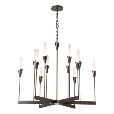 Hubbardton Forge Lilium 12-Light Chandelier
