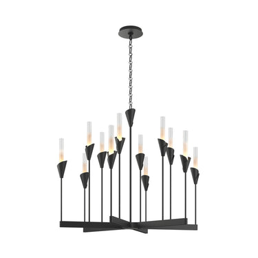 Hubbardton Forge Lilium 12-Light Chandelier