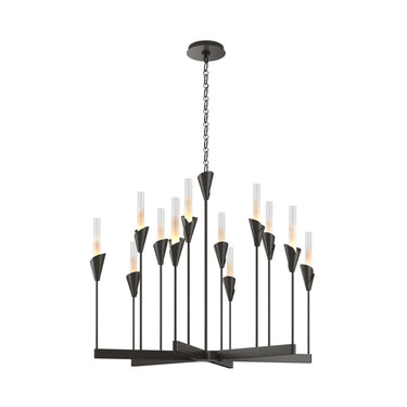 Hubbardton Forge Lilium 12-Light Chandelier