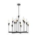 Hubbardton Forge Lilium 12-Light Chandelier