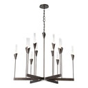 Hubbardton Forge Lilium 12-Light Chandelier 1