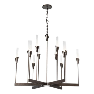 Hubbardton Forge Lilium 12-Light Chandelier 1