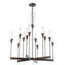 Hubbardton Forge Lilium 12-Light Chandelier 