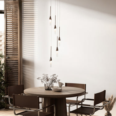 Hubbardton Forge Lilium 5-Light Round Pendant - 131163