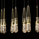Hubbardton Forge Link 10-Light Blown Glass Pendant 10