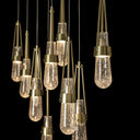 Hubbardton Forge Link 10-Light Blown Glass Pendant - Standard - 131200