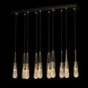 Hubbardton Forge Link 10-Light Blown Glass Pendant - Standard - 131200