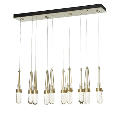 Hubbardton Forge Link 10-Light Blown Glass Pendant 1