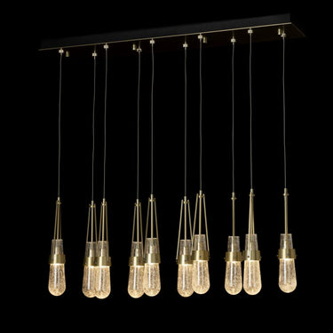 Hubbardton Forge Link 10-Light Blown Glass Pendant 4