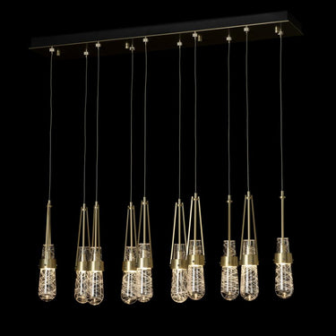 Hubbardton Forge Link 10-Light Blown Glass Pendant 6