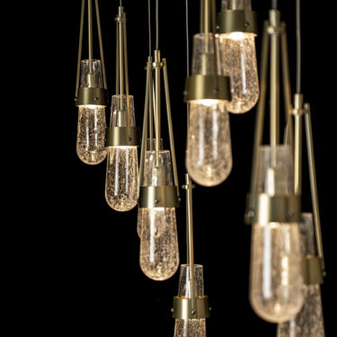 Hubbardton Forge Link 10-Light Blown Glass Pendant 8