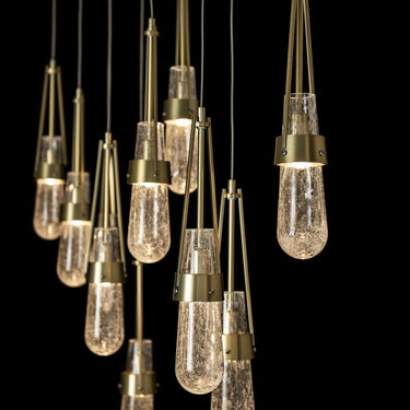 Hubbardton Forge Link 10-Light Blown Glass Pendant 9