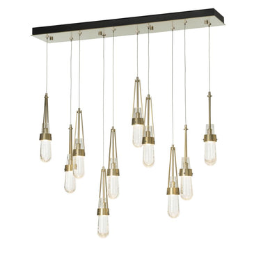 Hubbardton Forge Link 10-Light Blown Glass Pendant 