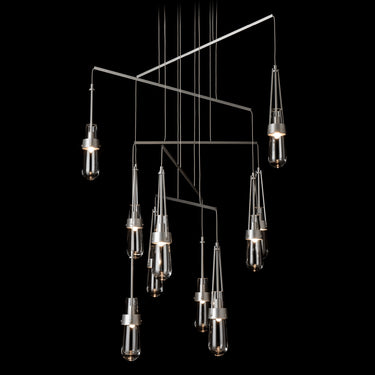 Hubbardton Forge Link 10-Light Clear Glass Mobile Pendant - Standard - 131149