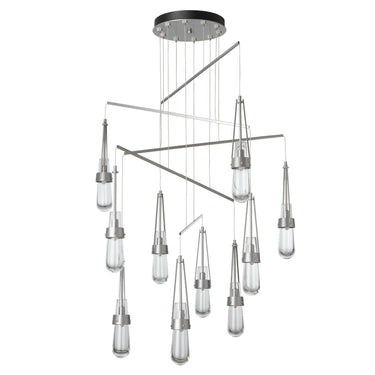 Hubbardton Forge Link 10-Light Clear Glass Mobile Pendant - Standard - 131149
