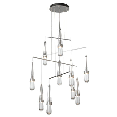 Hubbardton Forge Link 10-Light Clear Glass Mobile Pendant 2