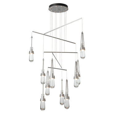 Hubbardton Forge Link 10-Light Clear Glass Mobile Pendant - Standard - 131149