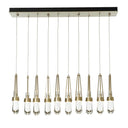 Hubbardton Forge Link 10-Light Clear Glass Pendant 1