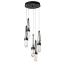 Hubbardton Forge Link 5-Light Blown Glass Pendant - Standard - 131120