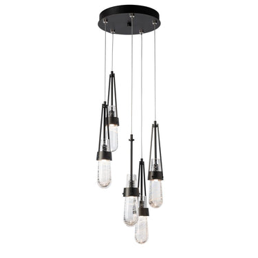 Hubbardton Forge Link 5-Light Blown Glass Pendant 4