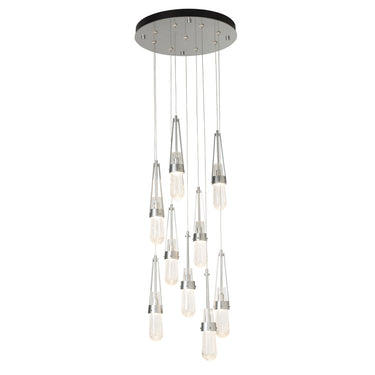 Hubbardton Forge Link 9-Light Blown Glass Pendant - Standard - 131100