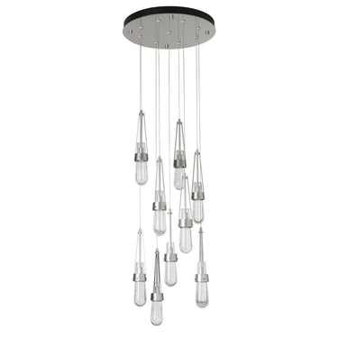 Hubbardton Forge Link 9-Light Blown Glass Pendant - Standard - 131100