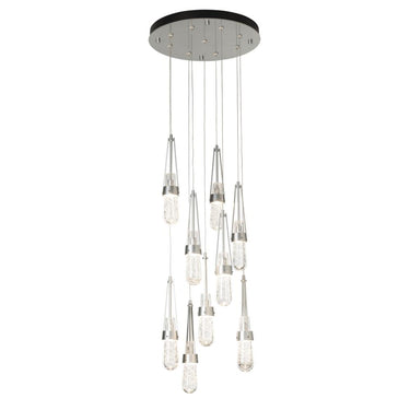 Hubbardton Forge Link 9-Light Blown Glass Pendant 1