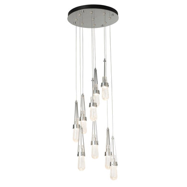 Hubbardton Forge Link 9-Light Blown Glass Pendant 2