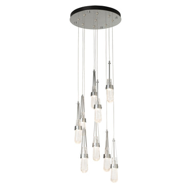 Hubbardton Forge Link 9-Light Blown Glass Pendant - Standard - 131100
