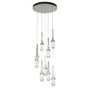Hubbardton Forge Link 9-Light Clear Glass Pendant - Standard - 131108