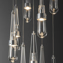 Hubbardton Forge Link 9-Light Clear Glass Pendant 2