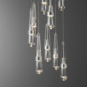 Hubbardton Forge Link 9-Light Clear Glass Pendant 5