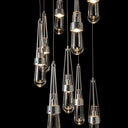Hubbardton Forge Link 9-Light Clear Glass Pendant 6