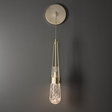 Hubbardton Forge Link Blown Glass Low Voltage Sconce 3