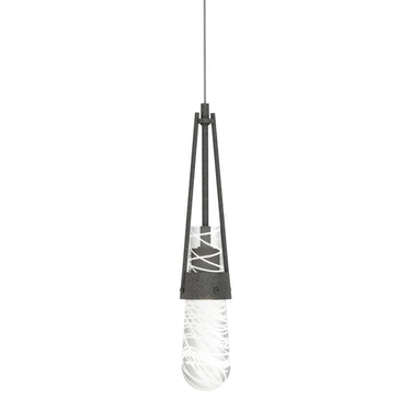 Hubbardton Forge 161042 Link Blown Glass Low Voltage Mini Pendant