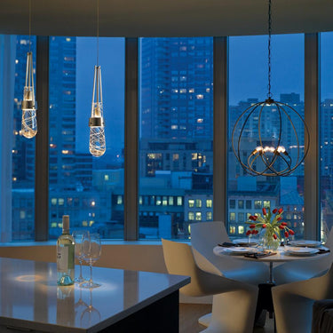 Hubbardton Forge Link Blown Glass Mini Pendant 4