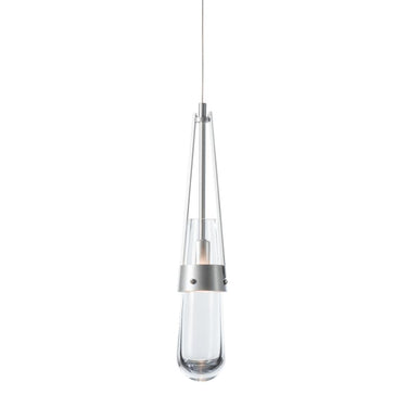 Hubbardton Forge Link Clear Glass Mini Pendant 