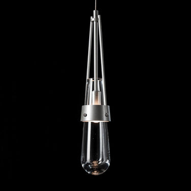 Hubbardton Forge Link Clear Glass Mini Pendant 1