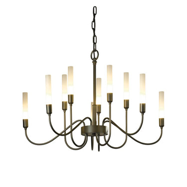 Hubbardton Forge Lisse 10-Arm Chandelier 2