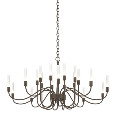 19204320 Hubbardton Forge Lisse 20 Arm Chandelier
