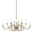 19204320 Hubbardton Forge Lisse 20 Arm Chandelier