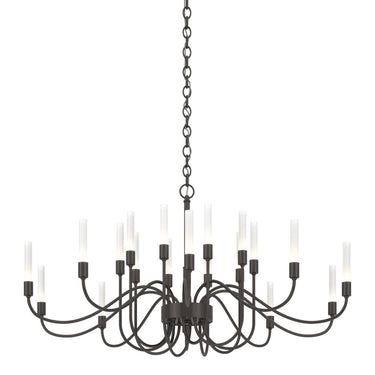 19204320 Hubbardton Forge Lisse 20 Arm Chandelier