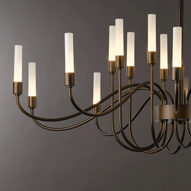 Hubbardton Forge Lisse 20-Arm Chandelier 1