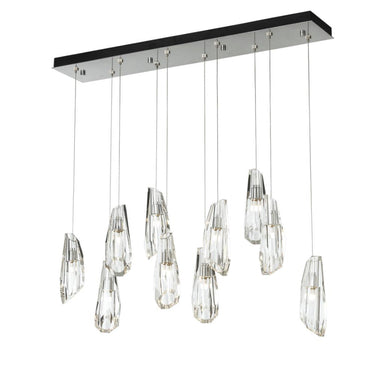 Hubbardton Forge Luma 10-Light Crystal Pendant 2