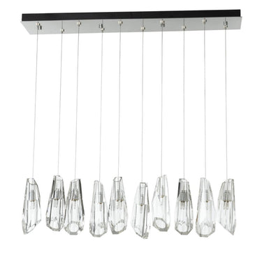 Hubbardton Forge Luma 10-Light Crystal Pendant 4