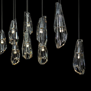 Hubbardton Forge Luma 10-Light Crystal Pendant 5