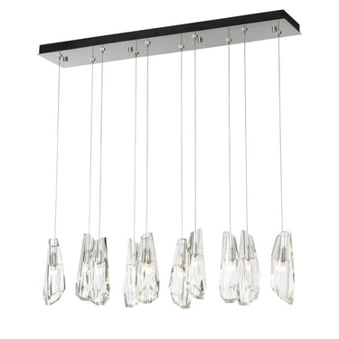 Hubbardton Forge Luma 10-Light Large Crystal Pendant - Standard - 131201